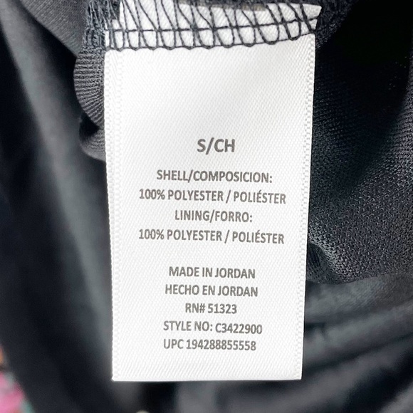 VINCE CAMUTO Ladies Multicolored Three Tier Black Mini Dress Size Small - Picture 8 of 13